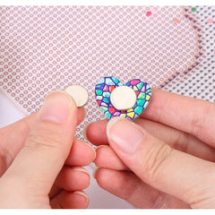 Heart Magnetic Cover Minder-Design One-DiamondArt.ca