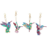 Hummingbirds Key Chain Kit-Special-DiamondArt.ca