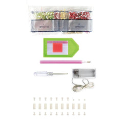 Santa Express LED Table Decoration-Santa Express-DiamondArt.ca