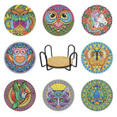 Majestic Animals Coaster Set (8 pieces)-Special-DiamondArt.ca