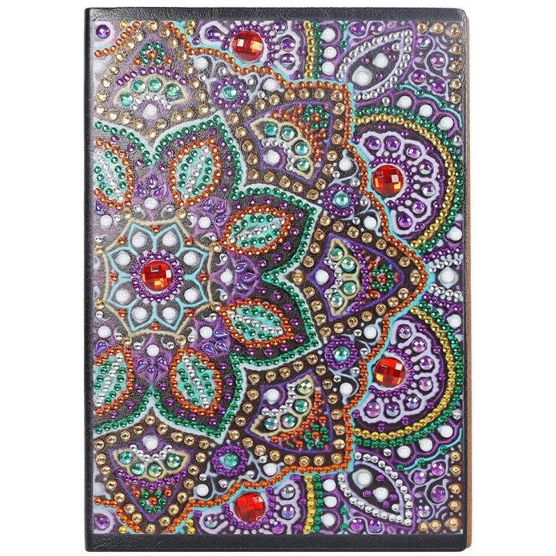 Mint Green Mandala Notebook-Special-DiamondArt.ca