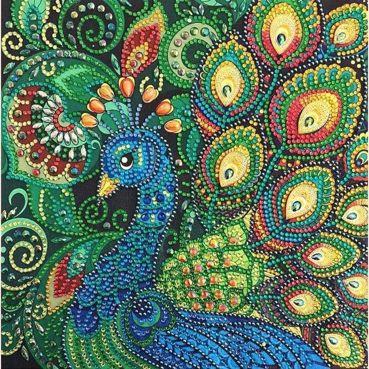 Peacock-25x25cm-Special-DiamondArt.ca
