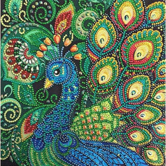 Peacock-25x25cm-Special-DiamondArt.ca