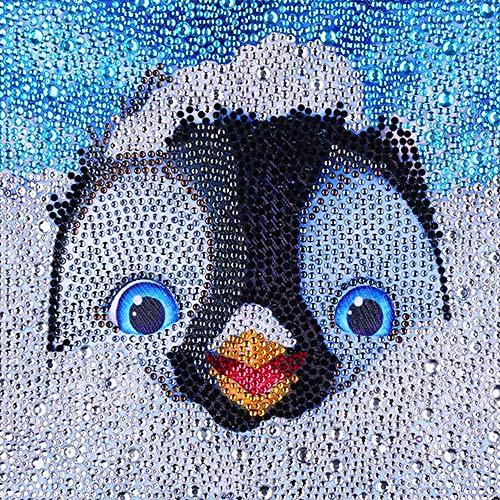 Penguin Kid's Kit-17x17cm-Special-DiamondArt.ca