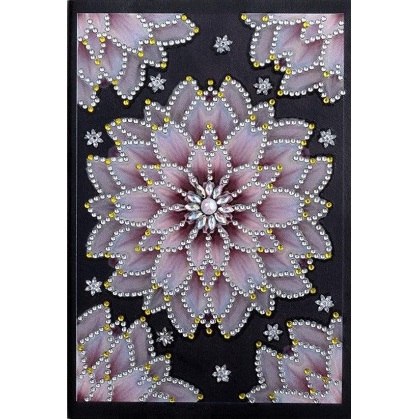 Pink Flowers Notebook-Special-DiamondArt.ca