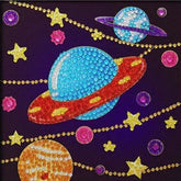 Planets Kid's Kit-17x17cm-Special-DiamondArt.ca