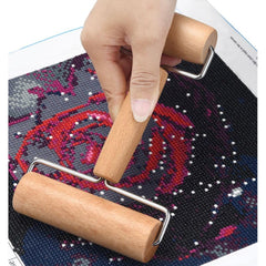 Wooden Roller-1 Piece-DiamondArt.ca