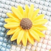 Flower Magnetic Cover Minder-Yellow-DiamondArt.ca