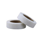 White Glitter Washi Tape (1 Roll)-1 Roll-DiamondArt.ca