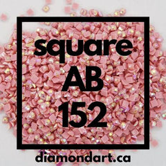 Square AB Diamonds (400 Diamonds)-400 diamonds (2.5 grams)-152-DiamondArt.ca