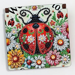 Lucky Ladybug Notepad Box-Special-DiamondArt.ca