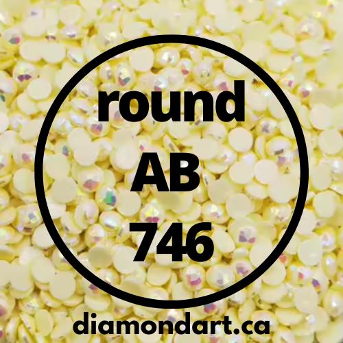 Round AB Diamonds (400 Diamonds)-500 diamonds (3 grams)-746-DiamondArt.ca