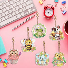 Animal Cuties Key Chain Kit-Special-DiamondArt.ca