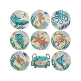 Beach Vibes Coaster Set (8 pieces)-Special-DiamondArt.ca