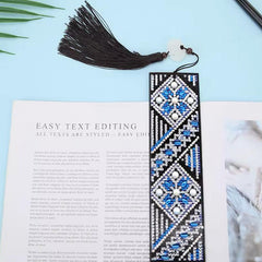 Blue Linear Bookmark-Special-DiamondArt.ca