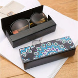 Blue Mandala Eyeglass Case-Special-DiamondArt.ca