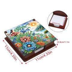 Bluebird Valley Notepad Box-Special-DiamondArt.ca