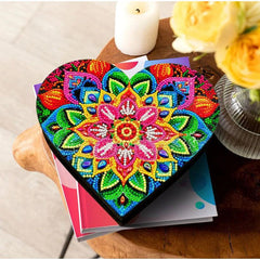 Bright Mandala Keepsake Box-Special-DiamondArt.ca