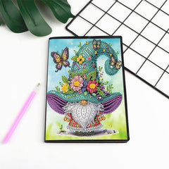 Butterfly Buddy Gnome Notebook-Special-DiamondArt.ca