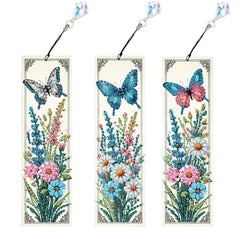 Butterfly Garden Acrylic Bookmark Set-Special-DiamondArt.ca