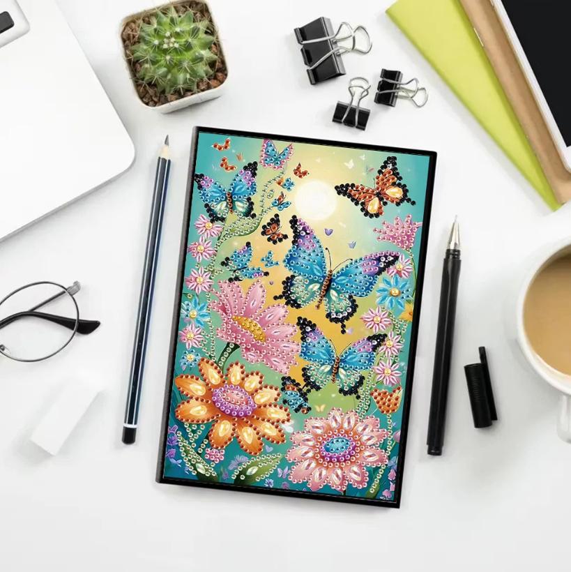 Butterfly Meadow Notebook-Special-DiamondArt.ca