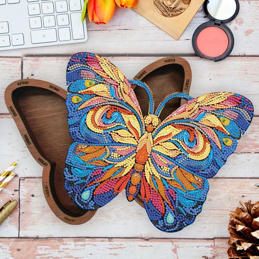 Butterfly Keepsake Box-Special-DiamondArt.ca