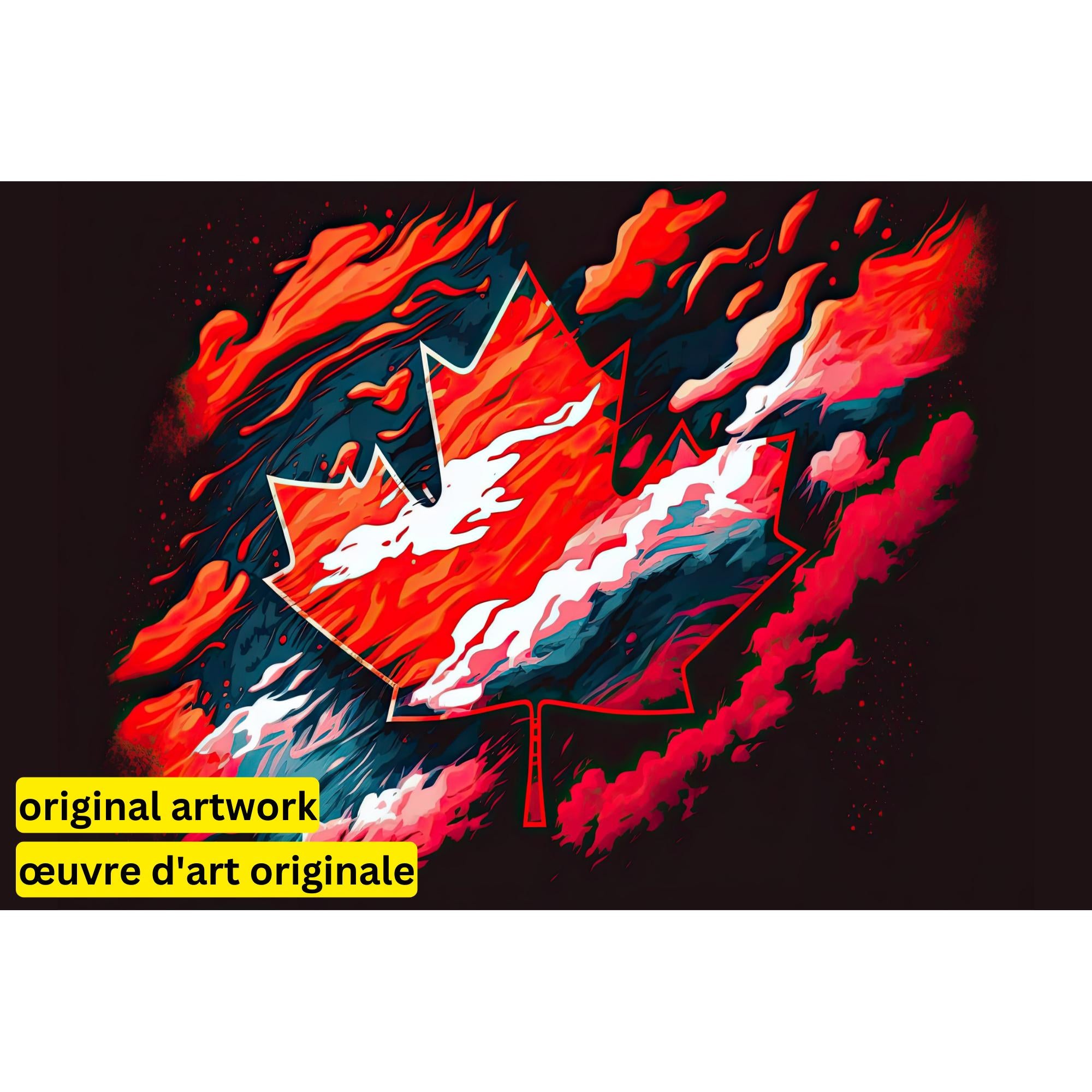 Canada by Wumples-30x45cm-Square-DiamondArt.ca