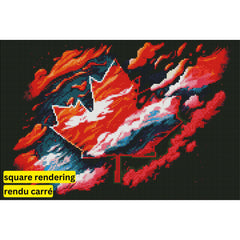 Canada by Wumples-30x45cm-Square-DiamondArt.ca