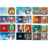 Christmas Card Set 13 (12 Pack)-Special-DiamondArt.ca