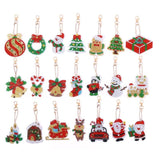 Christmas Key Chain Kit (21 Pieces)-Special-DiamondArt.ca