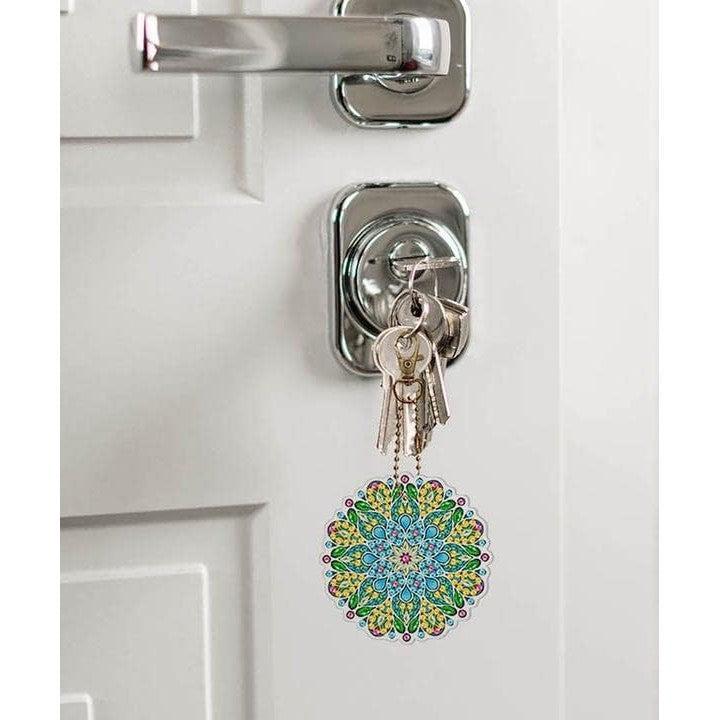 Colourful Mandalas Key Chain Kit (5 Pieces)-Special-DiamondArt.ca