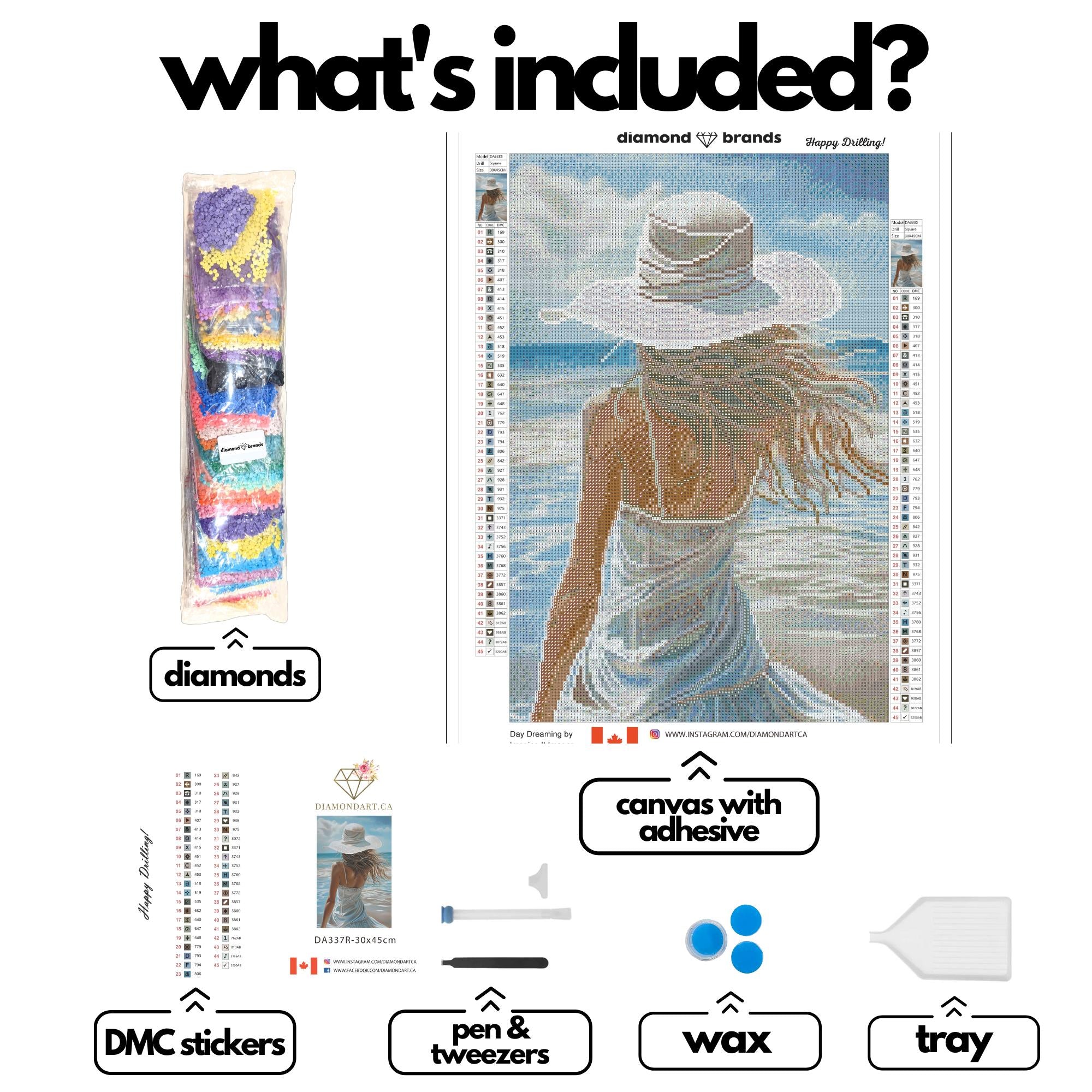 Day Dreaming by Imagine It Images-30x45cm-Round-DiamondArt.ca