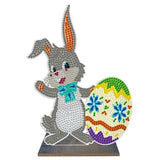 Easter Bunny Wooden Tabletop Decoration