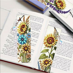 Golden Sunflowers Acrylic Bookmark Set-Special-DiamondArt.ca