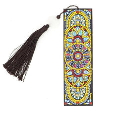 Golden Mandala Bookmark-Special-DiamondArt.ca