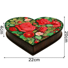 Red Roses Keepsake Box-Red Roses-DiamondArt.ca