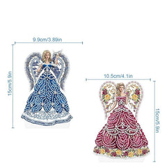 Heavenly Harmony Angels Tabletop Decoration Set-Special-DiamondArt.ca