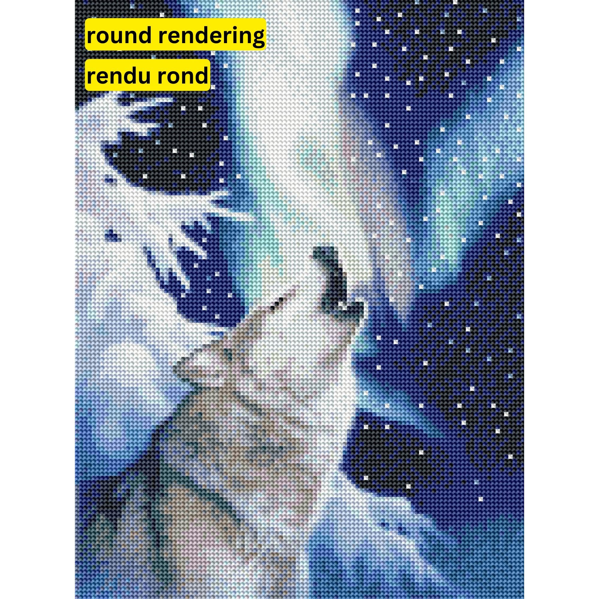 Holy Night by Joh Naito-30x40cm-Round-DiamondArt.ca