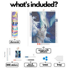 Holy Night by Joh Naito-30x40cm-Round-DiamondArt.ca