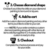 Custom Diamond Painting Kit-30 x 30 cm-Round-DiamondArt.ca
