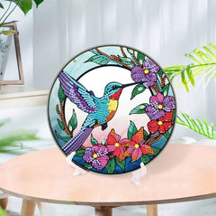 Sparkle Hummingbird Tabletop Decoration-Sparkle Hummingbird-DiamondArt.ca