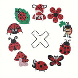 Ladybug Coaster Set (10 pieces)