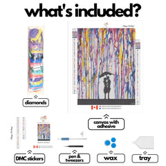 Lavender by Marc Allante-30x40cm-Square-DiamondArt.ca