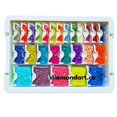 Lite Edition Ultimate Diamond Organizing System (Choose from 3 Container Options)-24 containers-DiamondArt.ca