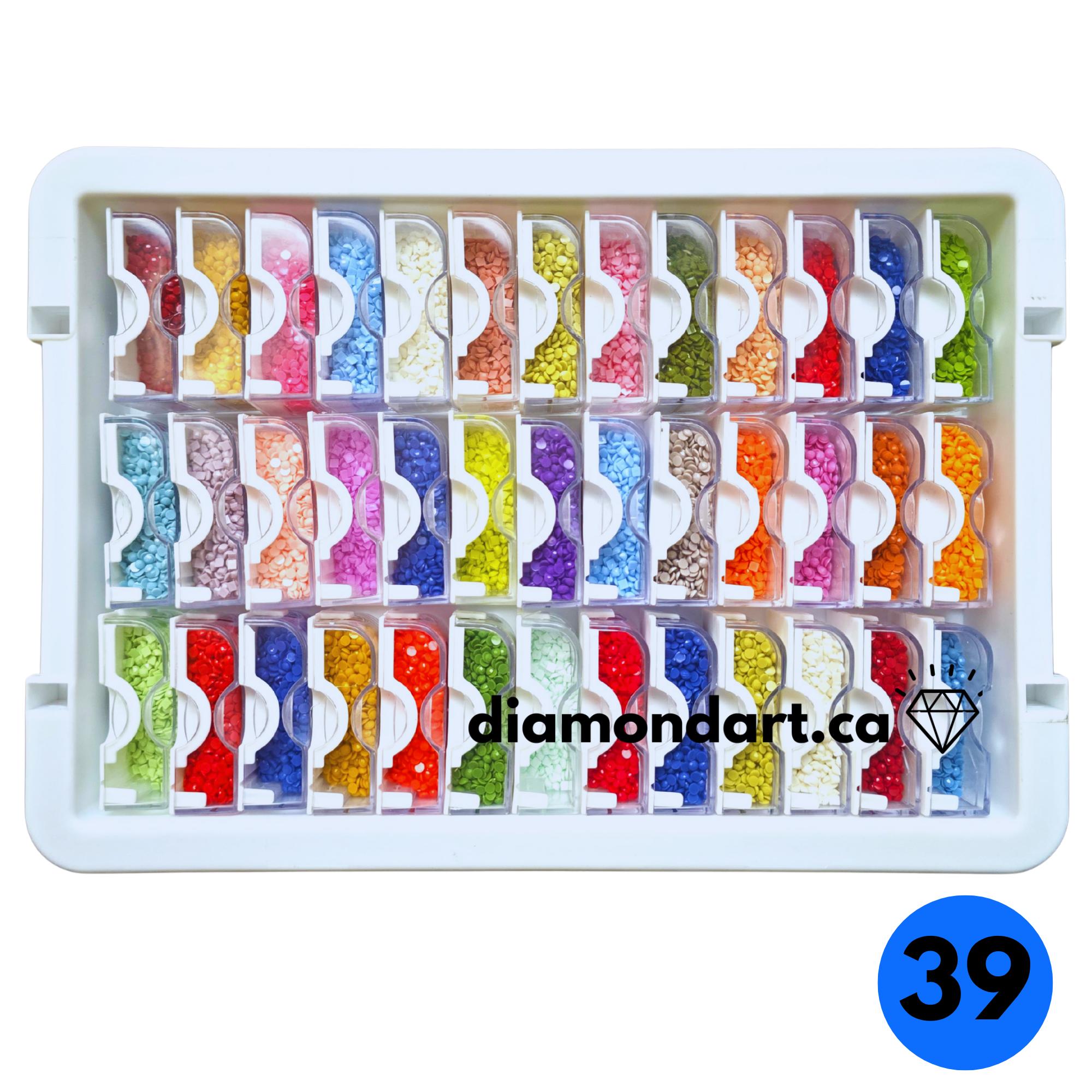 Lite Edition Ultimate Diamond Organizing System (Choose from 3 Container Options)-24 containers-DiamondArt.ca