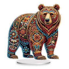 Majestic Bear Tabletop Decoration-Special-DiamondArt.ca