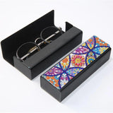 Multicolour Mandala Eyeglass Case-Special-DiamondArt.ca