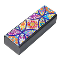 Multicolour Mandala Eyeglass Case-Special-DiamondArt.ca