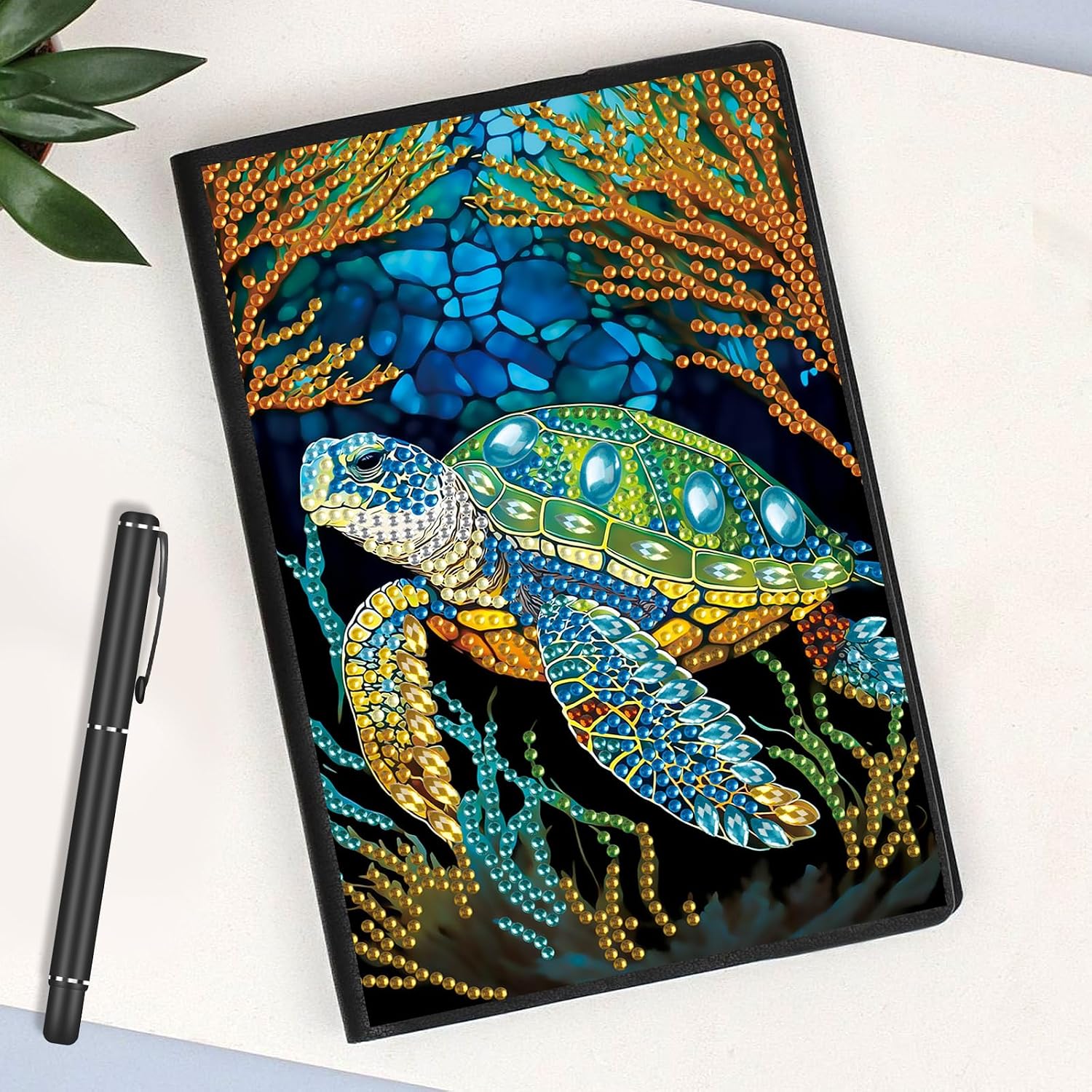 Ocean Reef Turtle Notebook-Special-DiamondArt.ca