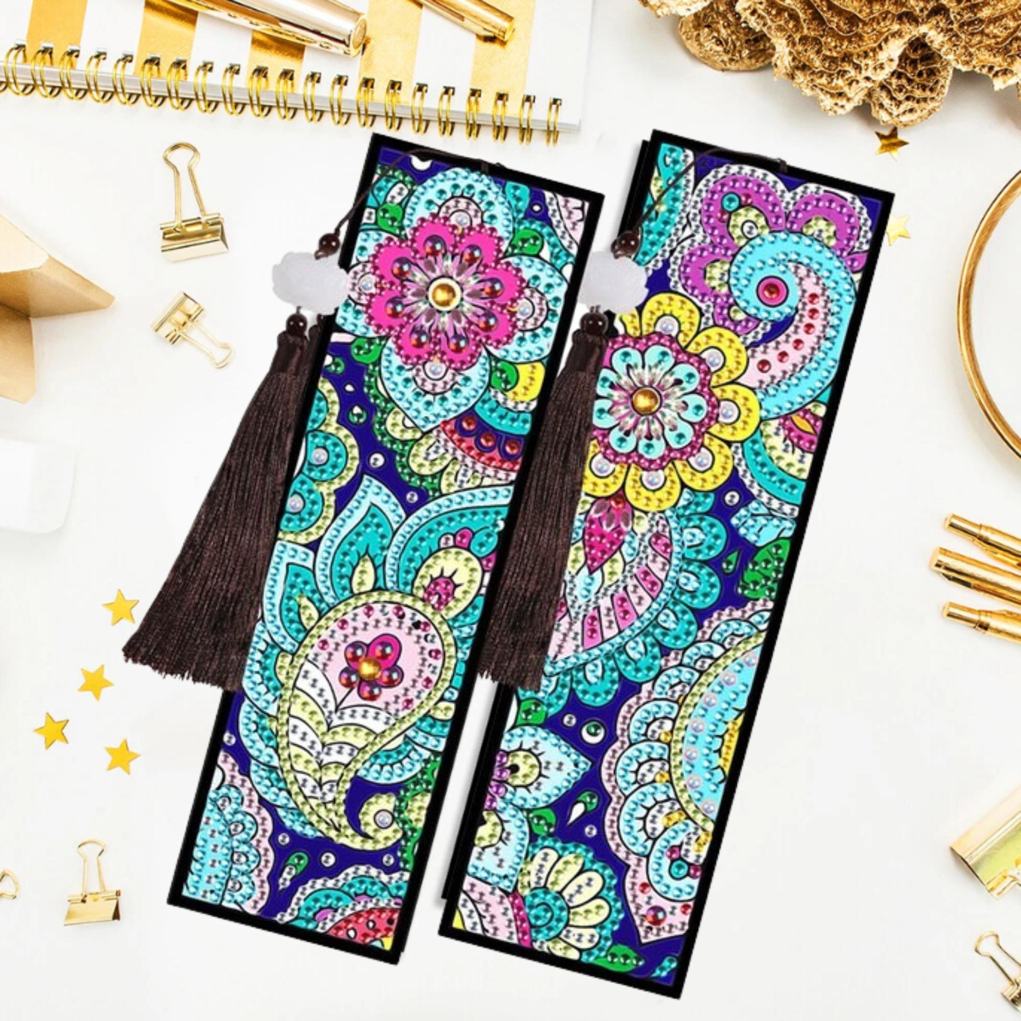 Pastel Paisley Bookmark Set-Special-DiamondArt.ca